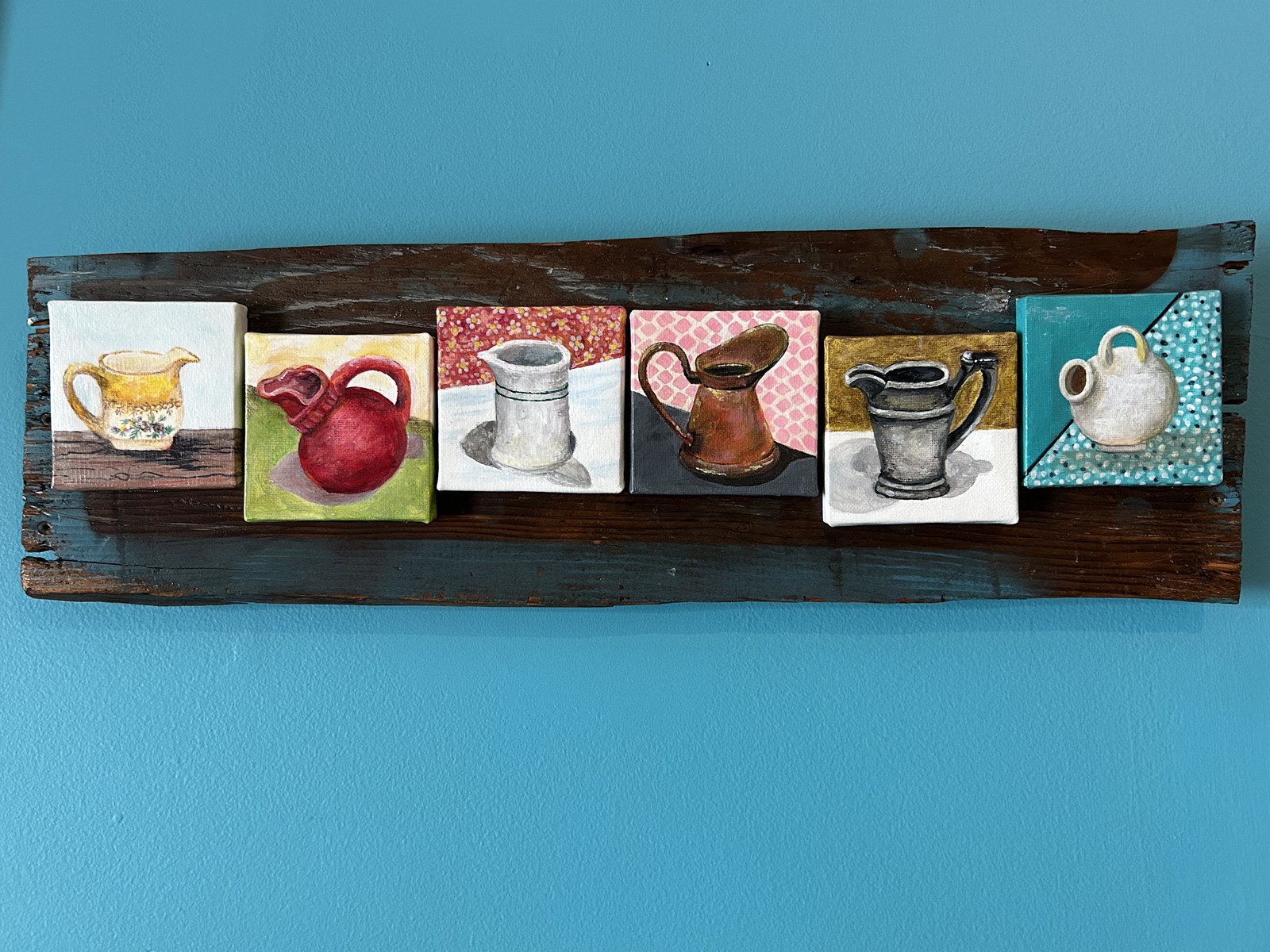 Still Lifes on Barn Wood