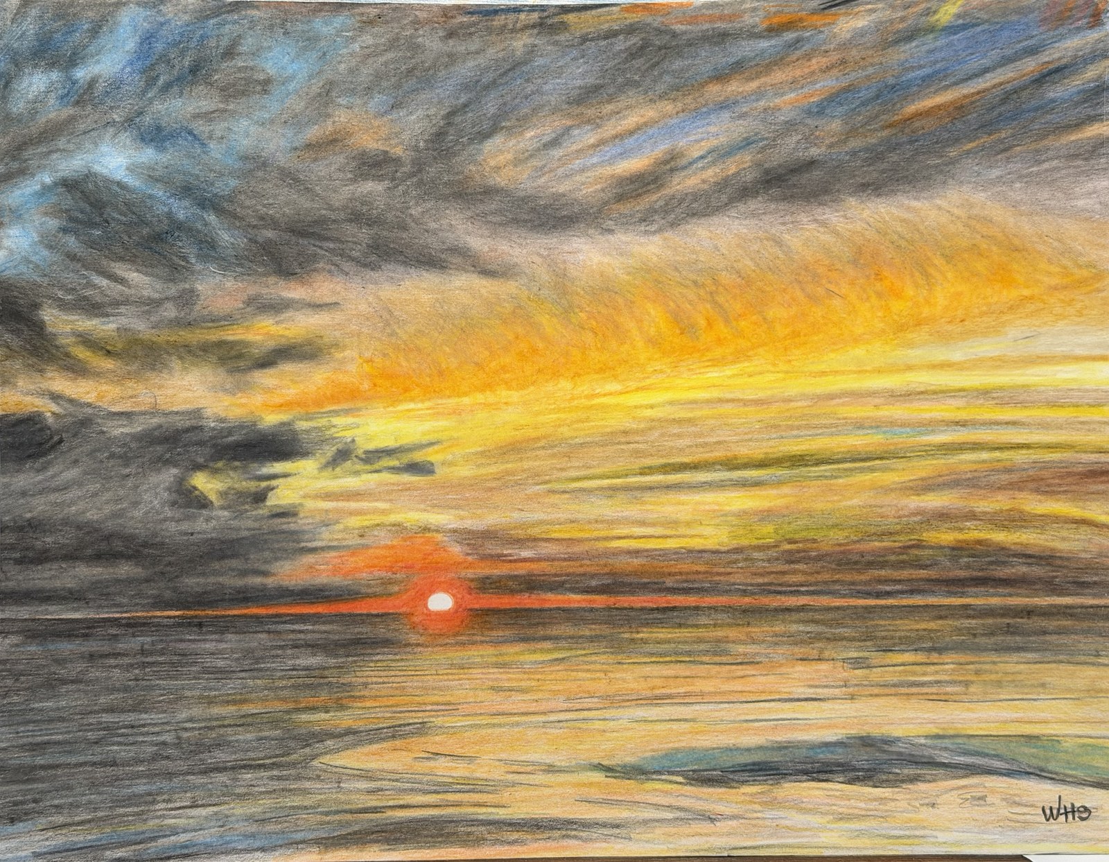 Sunset over the Water